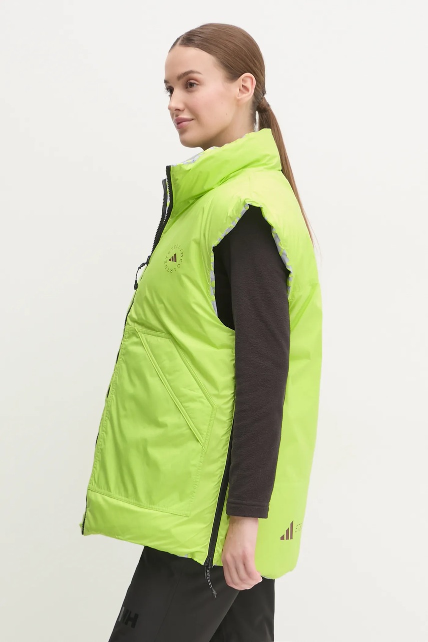 

Спортен елек с две лица adidas by Stella McCartney в жълто зимен модел IW9840, Жълт