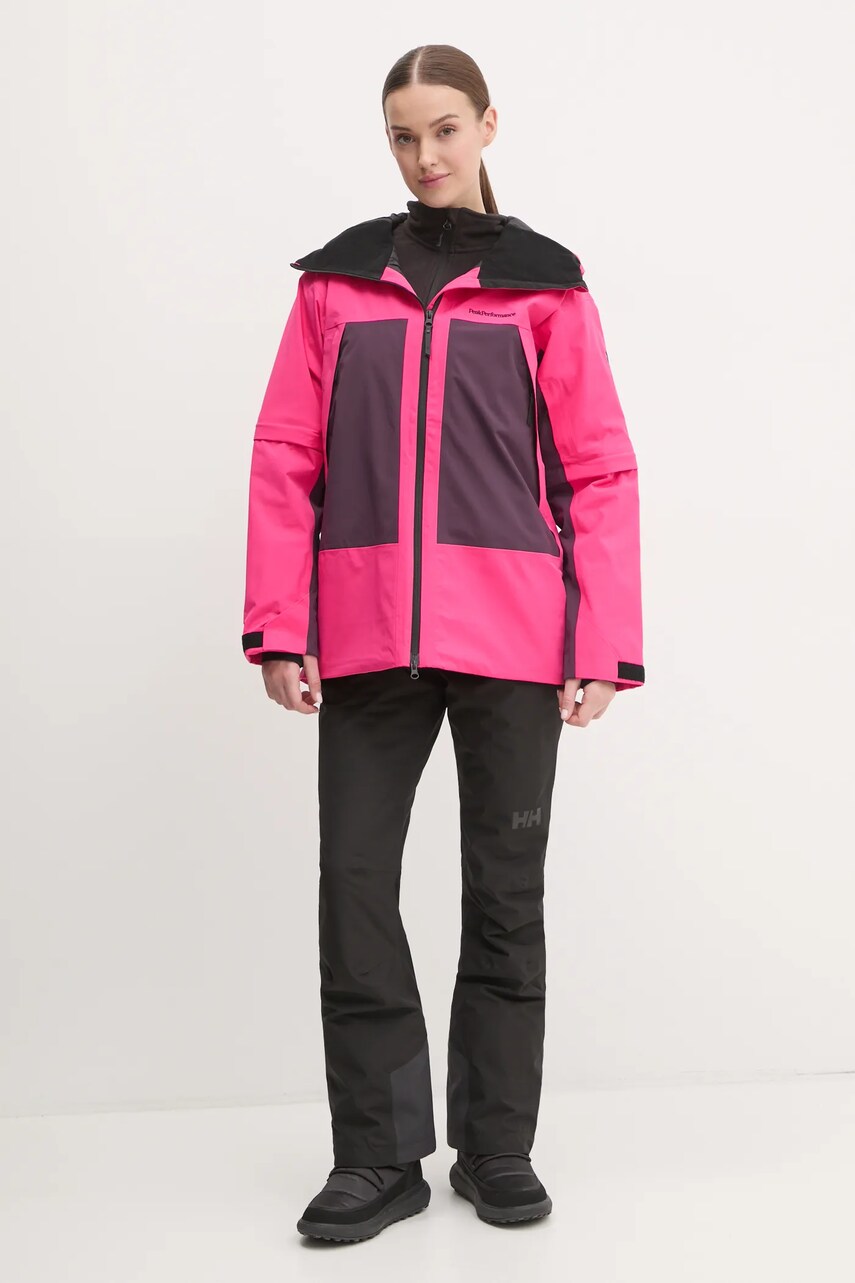 Лыжная куртка Peak Performance Edge Insulated цвет розовый G79821 Лыжная куртка Peak Performance Edge Insulated цвет розовый G79821