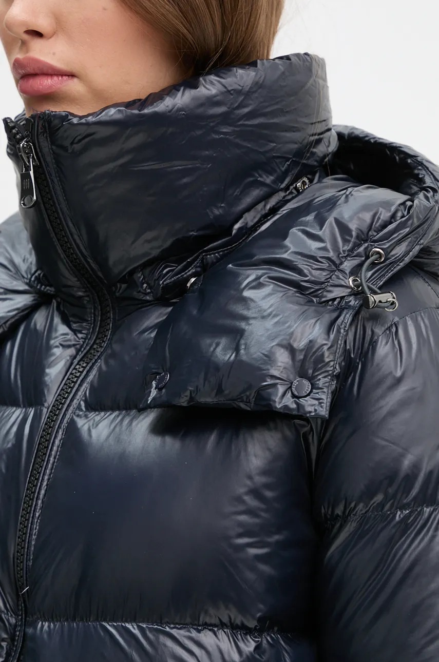 Пухова куртка Hetrego ROSE жіноча колір синій зимова oversize 8N723 