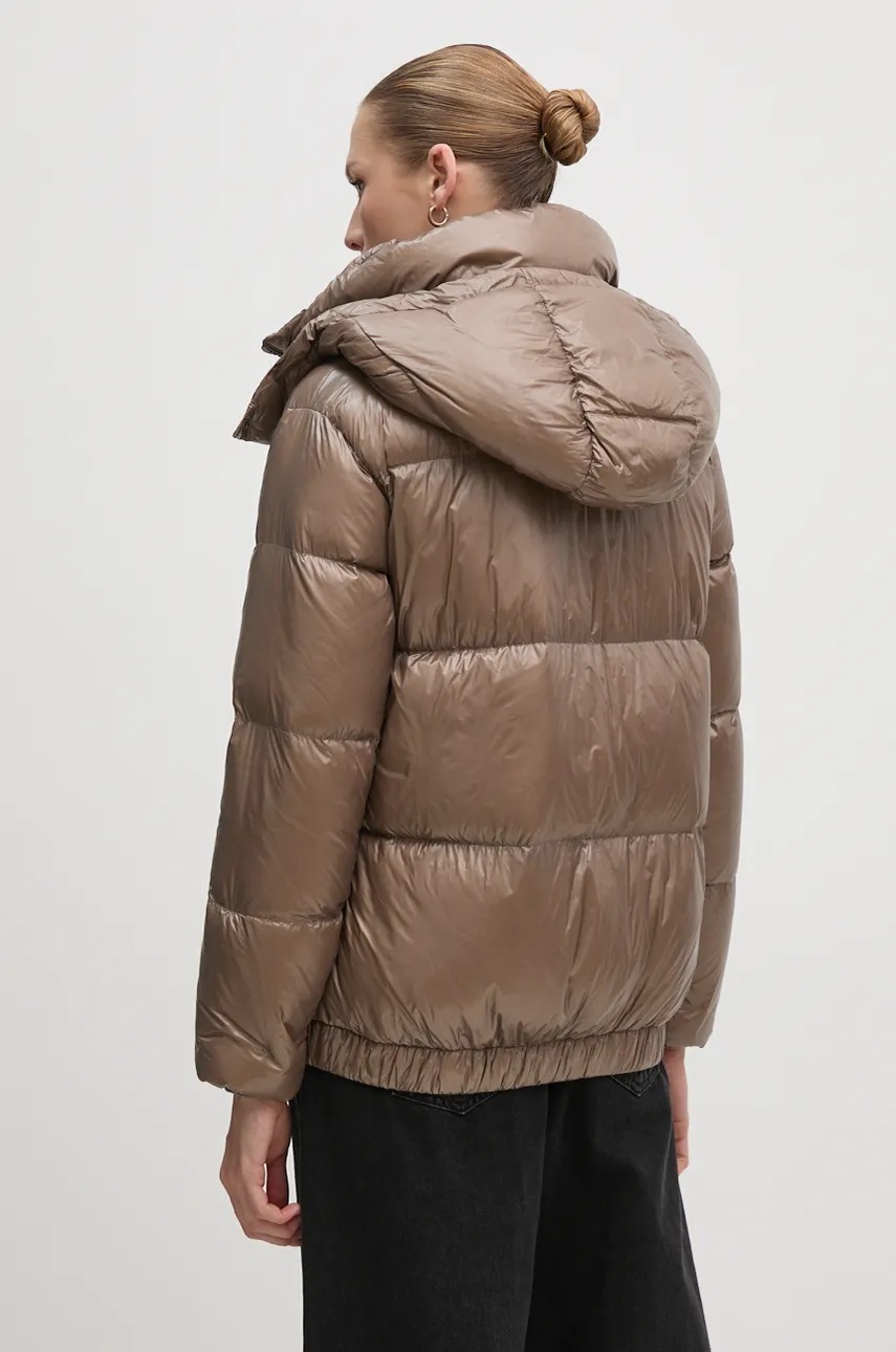 Пухова куртка Hetrego ROSE жіноча колір зелений зимова oversize 8N723 