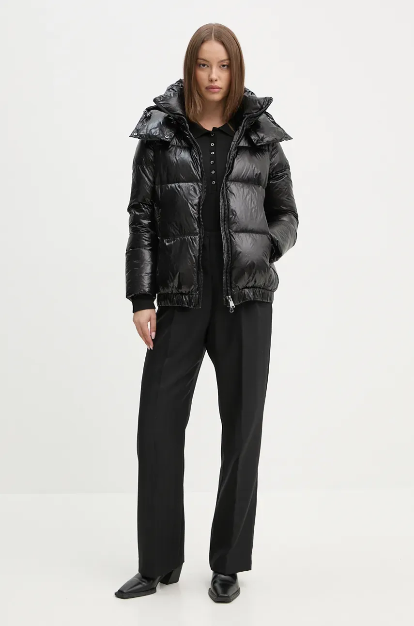 Пуховая куртка Hetrego ROSE женская цвет чёрный зимняя oversize 8N723 Пуховая куртка Hetrego ROSE женская цвет чёрный зимняя oversize 8N723