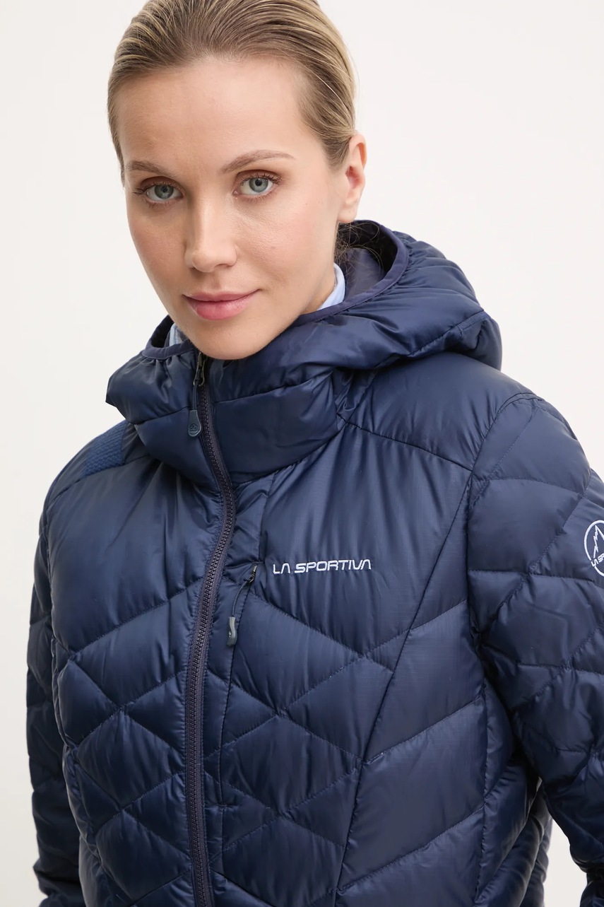 Πουπουλένιο αθλητικό μπουφάν LA Sportiva Pinnacle Down χρώμα: ναυτικό μπλε, M47643645 φωτογραφία