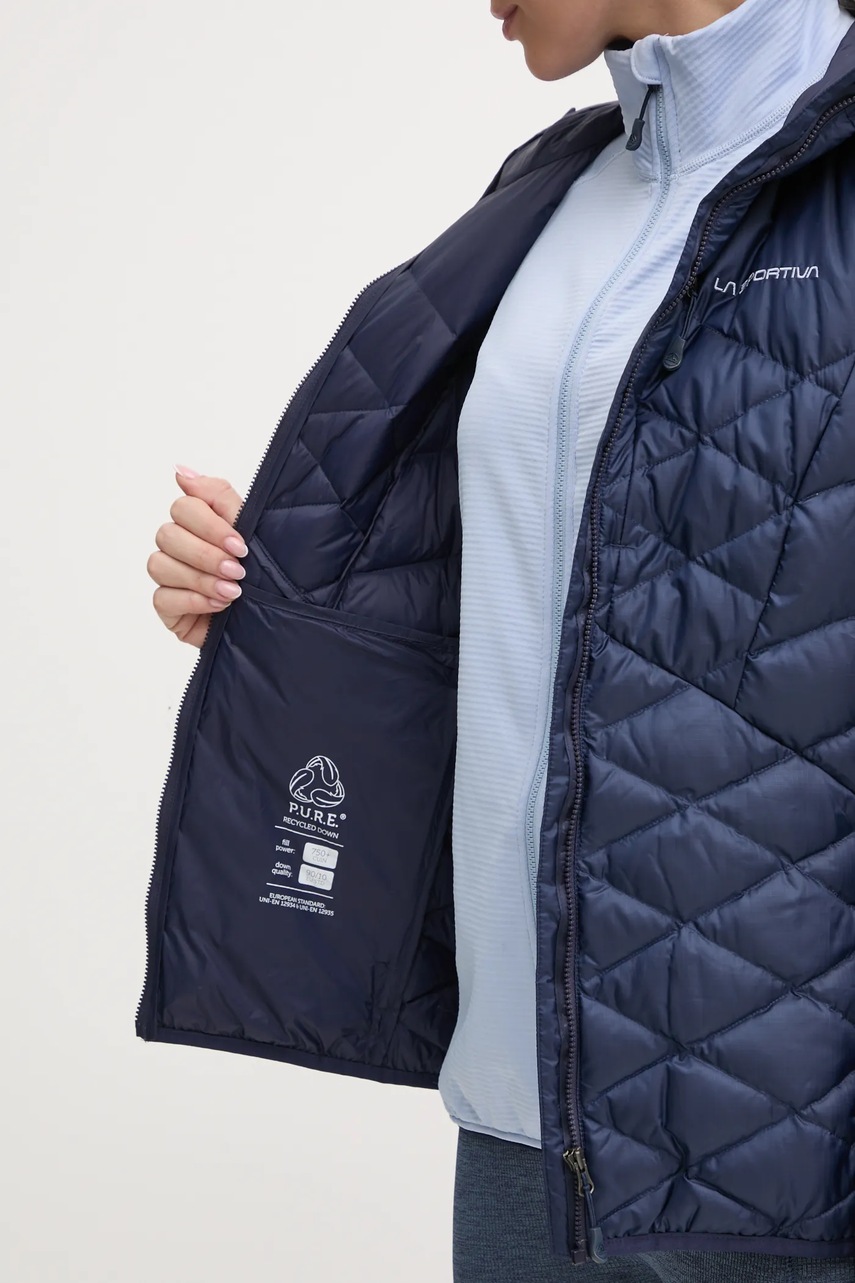 Πουπουλένιο αθλητικό μπουφάν LA Sportiva Pinnacle Down χρώμα: ναυτικό μπλε, M47643645 φωτογραφία