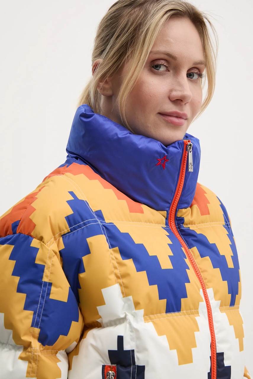 Πουπουλένιο μπουφάν για σκι Perfect Moment Nevada Duvet χρώμα: κίτρινο, W3000639 φωτογραφία