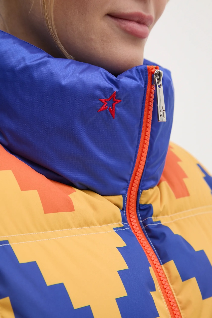 Πουπουλένιο μπουφάν για σκι Perfect Moment Nevada Duvet χρώμα: κίτρινο, W3000639 φωτογραφία