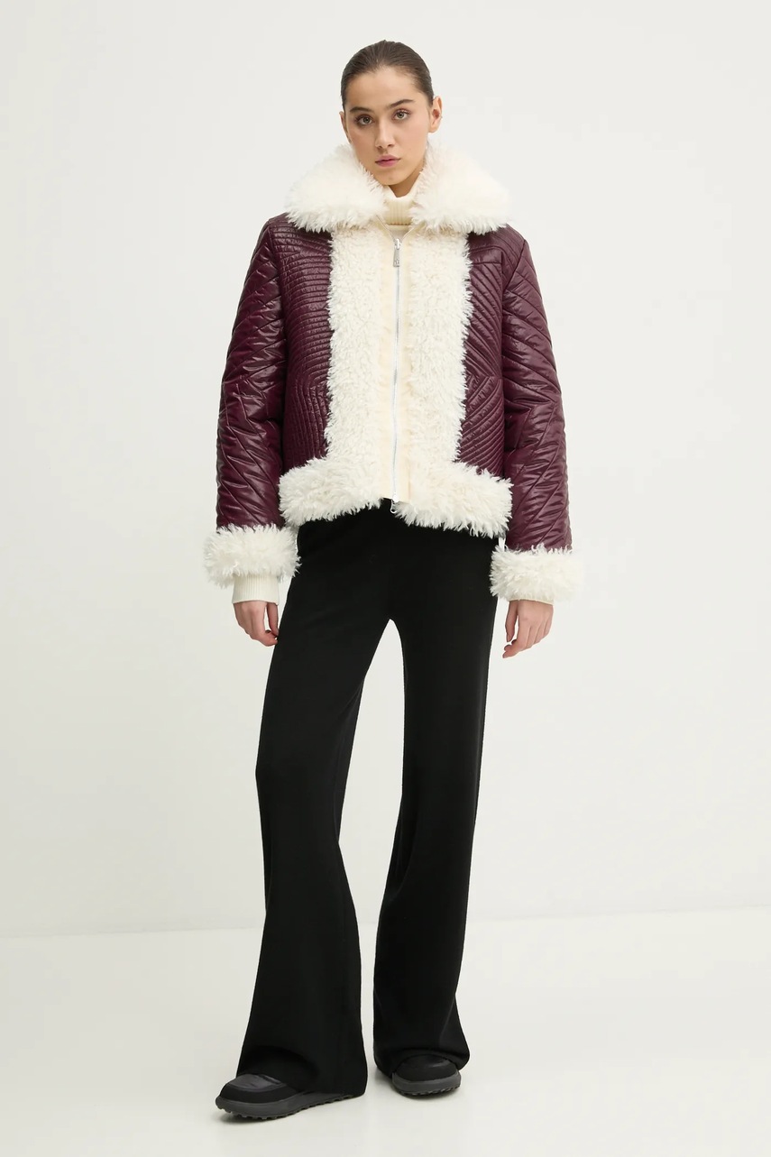 Двусторонняя куртка Perfect Moment Luna женская цвет бежевый переходная oversize W3001049 Двусторонняя куртка Perfect Moment Luna женская цвет бежевый переходная oversize W3001049