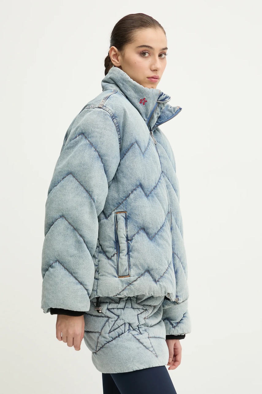 Πουπουλένιο μπουφάν για σκι Perfect Moment χρώμα: μπλε, W3001064 φωτογραφία