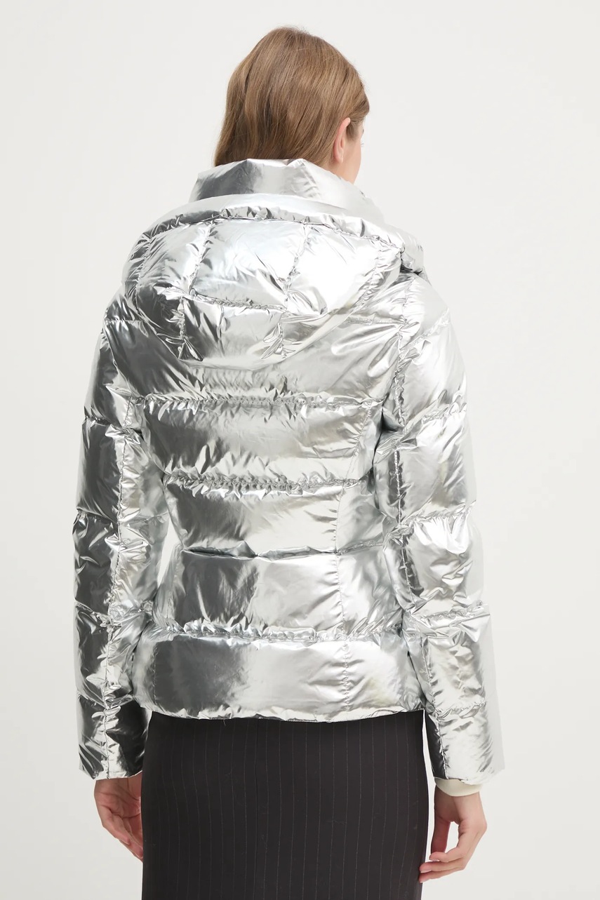 Μπουφάν με επένδυση από πούπουλα MACKAGE χρώμα: ασημί, MADALYN-M φωτογραφία