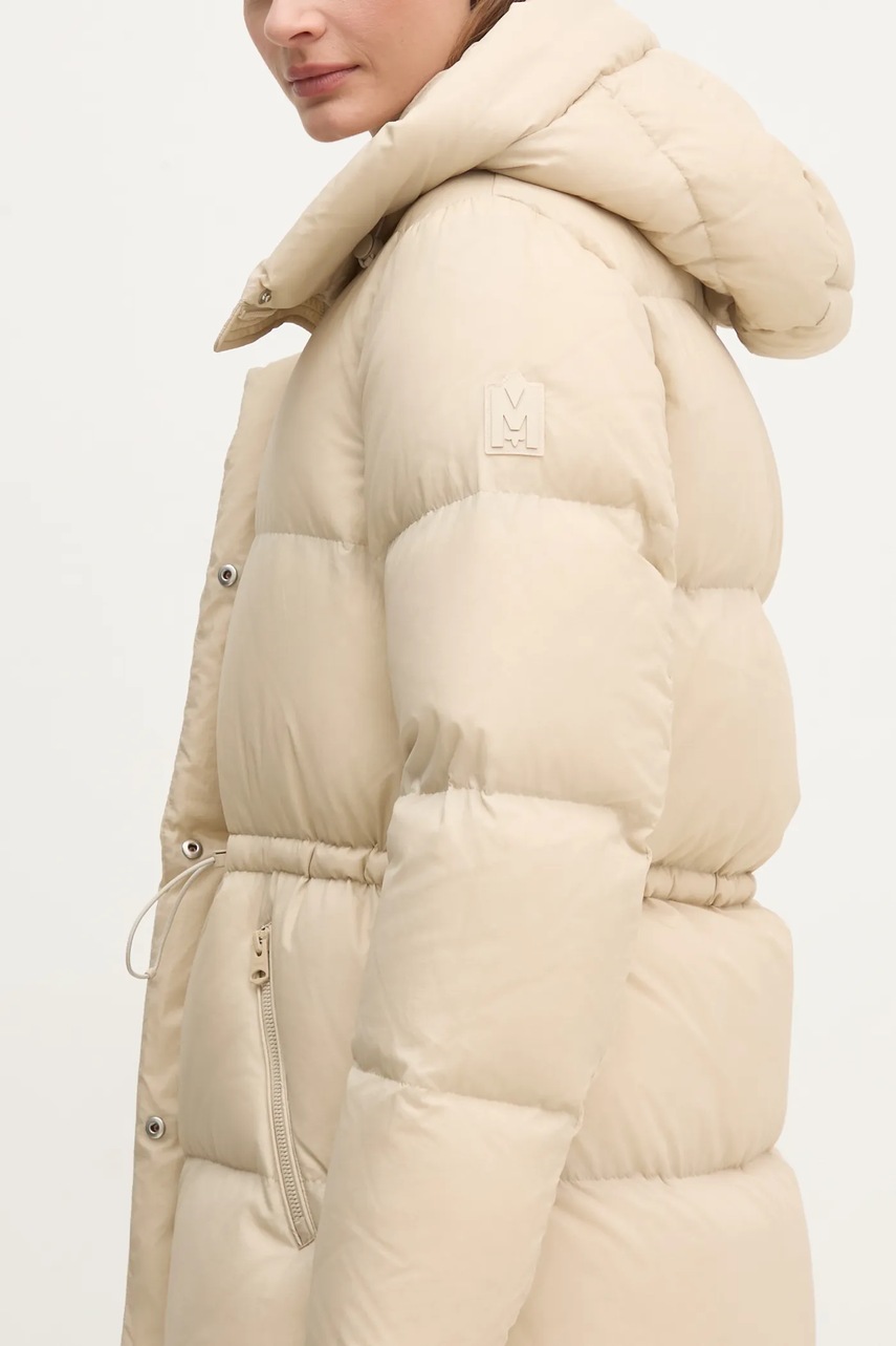Μπουφάν με επένδυση από πούπουλα MACKAGE χρώμα: μπεζ, FREYA-SW φωτογραφία