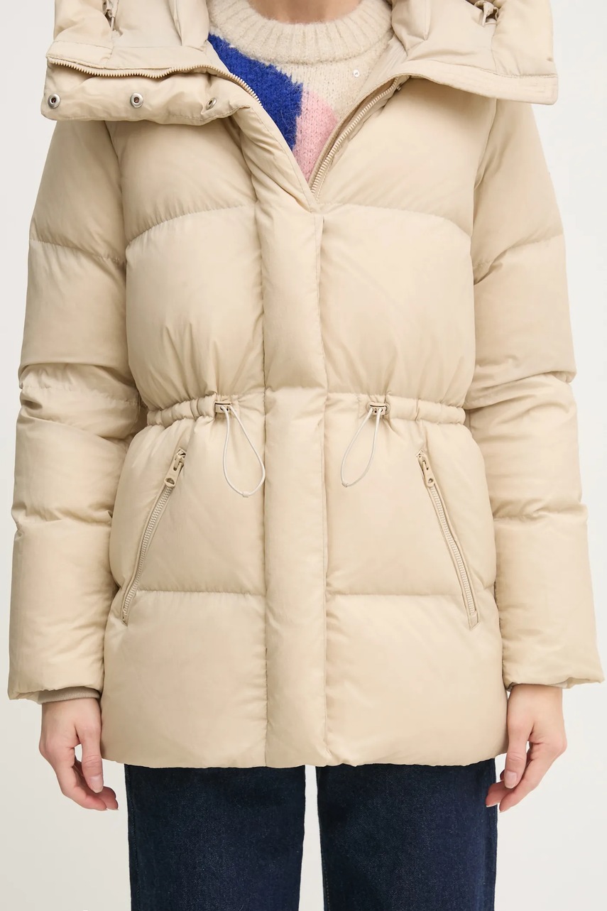 Μπουφάν με επένδυση από πούπουλα MACKAGE χρώμα: μπεζ, FREYA-SW φωτογραφία