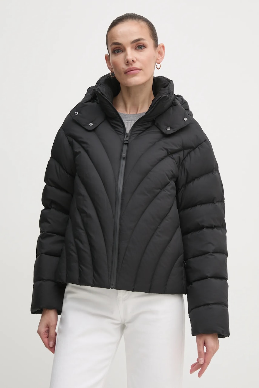 MACKAGE geaca de puf femei, culoarea negru, de iarna, oversize, HOPE MACKAGE geaca de puf femei, culoarea negru, de iarna, oversize, HOPE