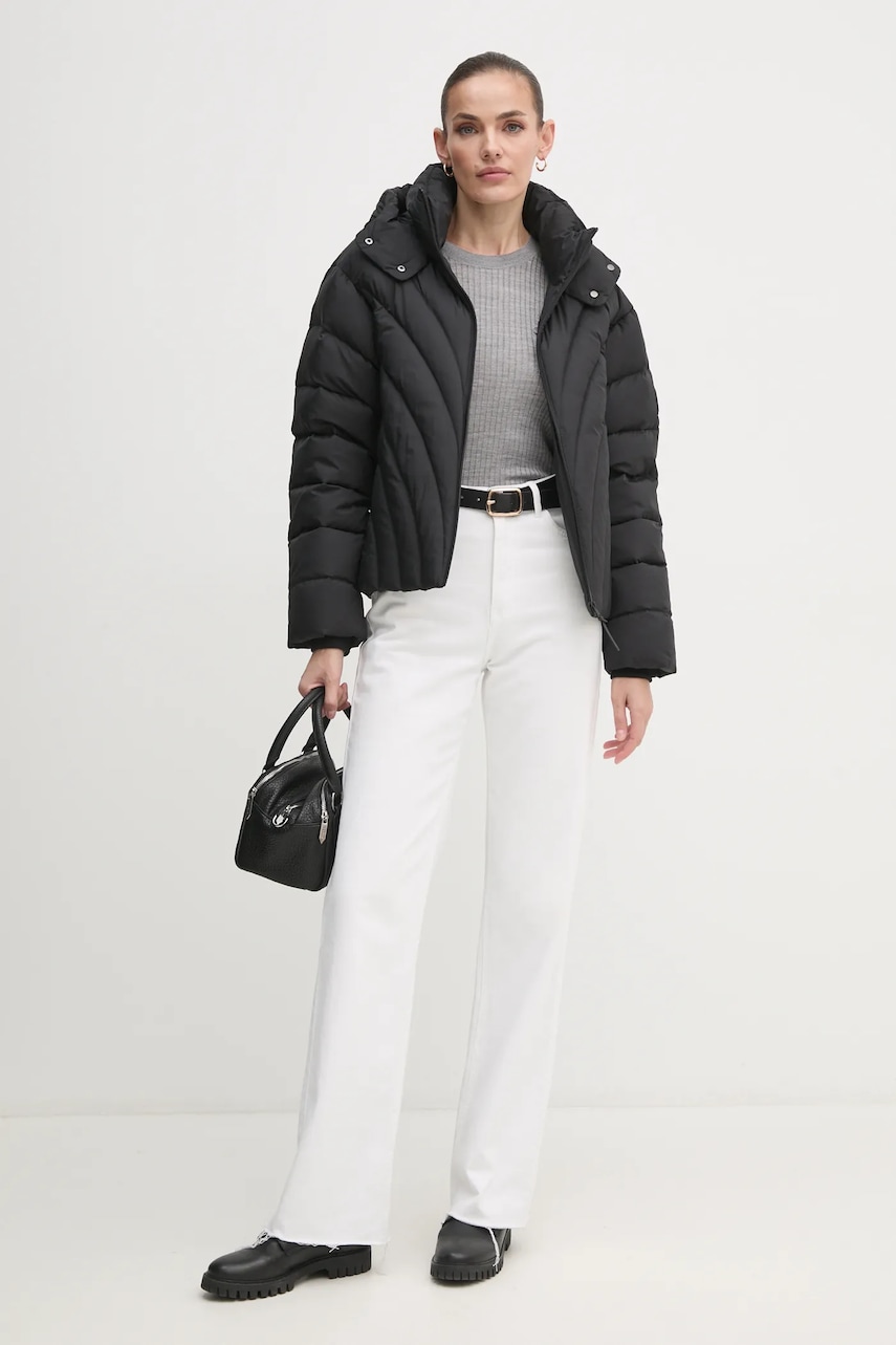 Пуховая куртка MACKAGE женская цвет чёрный зимняя oversize HOPE Пуховая куртка MACKAGE женская цвет чёрный зимняя oversize HOPE