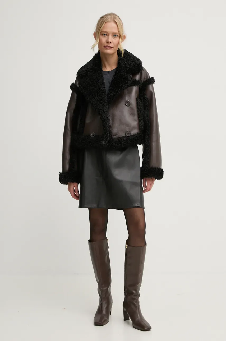 Куртка Stand Studio Kristy Jacket женская цвет коричневый переходная 61090-9010 Куртка Stand Studio Kristy Jacket женская цвет коричневый переходная 61090-9010