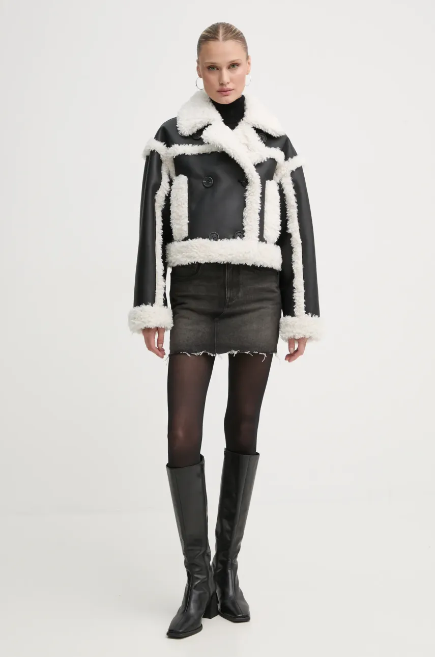 Куртка Stand Studio Kristy Jacket женская цвет чёрный переходная 61090-9010 Куртка Stand Studio Kristy Jacket женская цвет чёрный переходная 61090-9010
