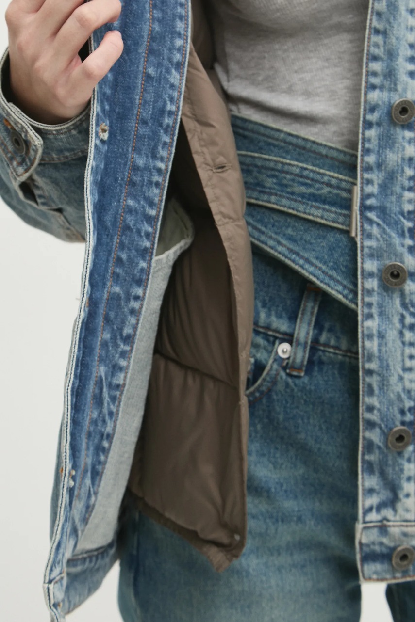 Джинсовий пуховик Miss Sixty зимова oversize 6L4YJ1290000 