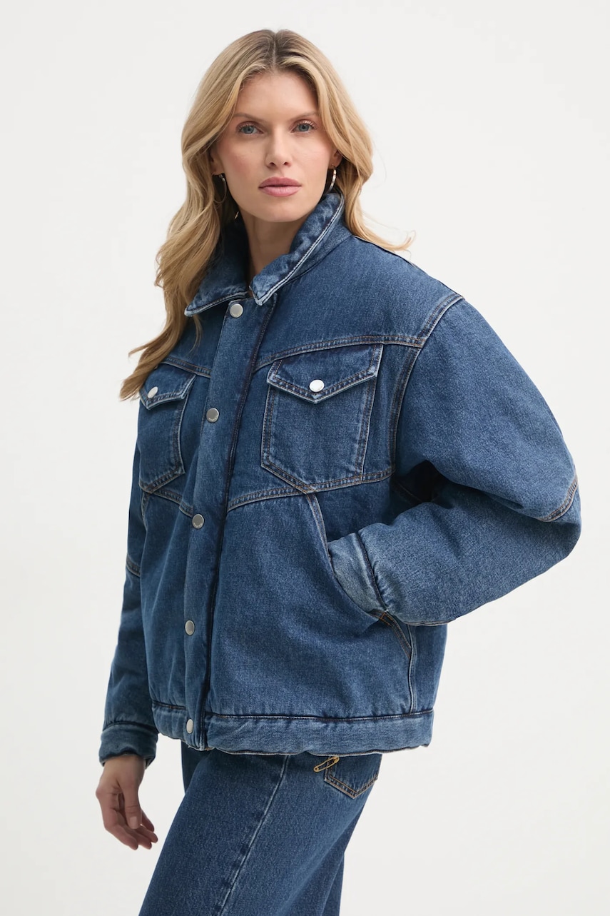 K+LUSHA geacă din denim femei, de tranziție, KLW09002DF132KLW50 K+LUSHA geacă din denim femei, de tranziție, KLW09002DF132KLW50