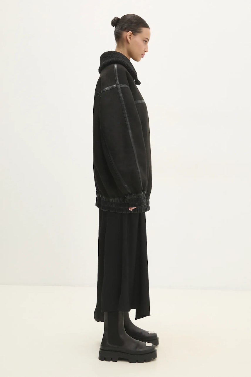 Куртка Rotate Oversized Bomber женская цвет чёрный переходная 113189100 Куртка Rotate Oversized Bomber женская цвет чёрный переходная 113189100
