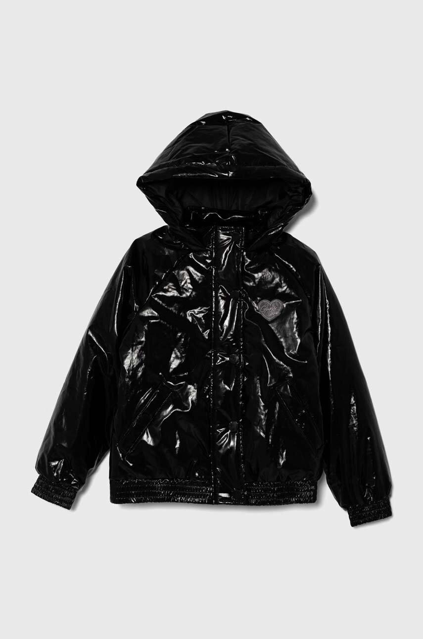 

Детско яке Guess в черно J4YL08 WF730, Черен