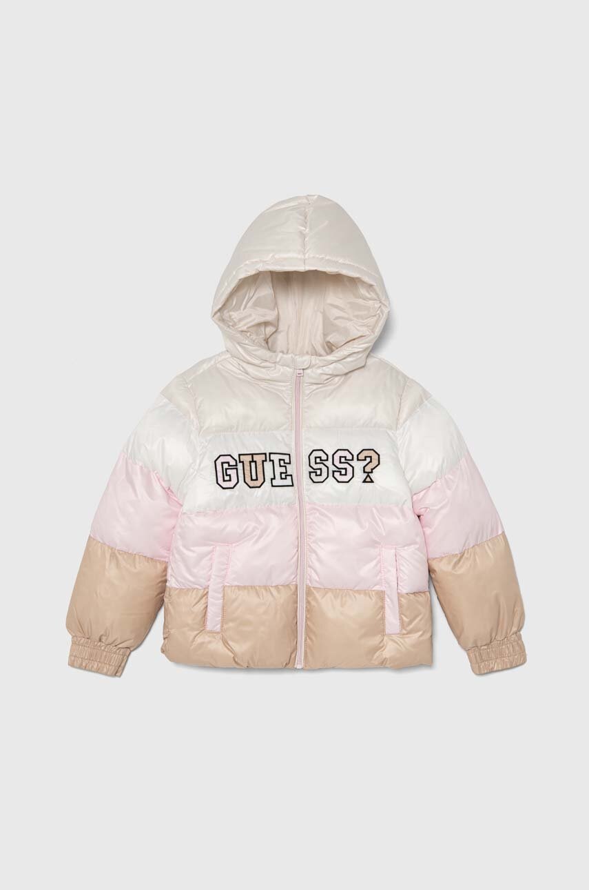 

Детско яке Guess в бежово K4YL02 WEGY0, Бежов