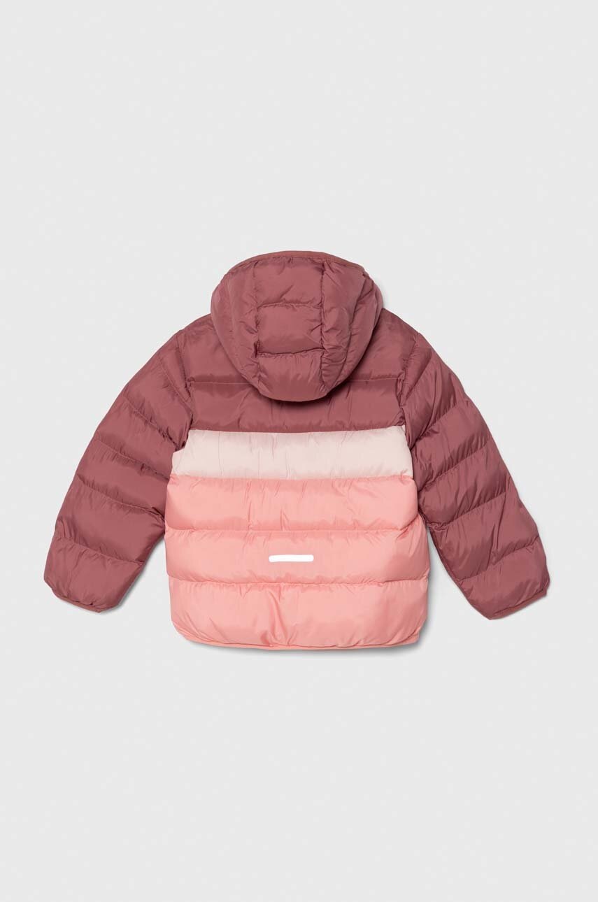Дитяча куртка adidas LK SDKT колір рожевий IW0554