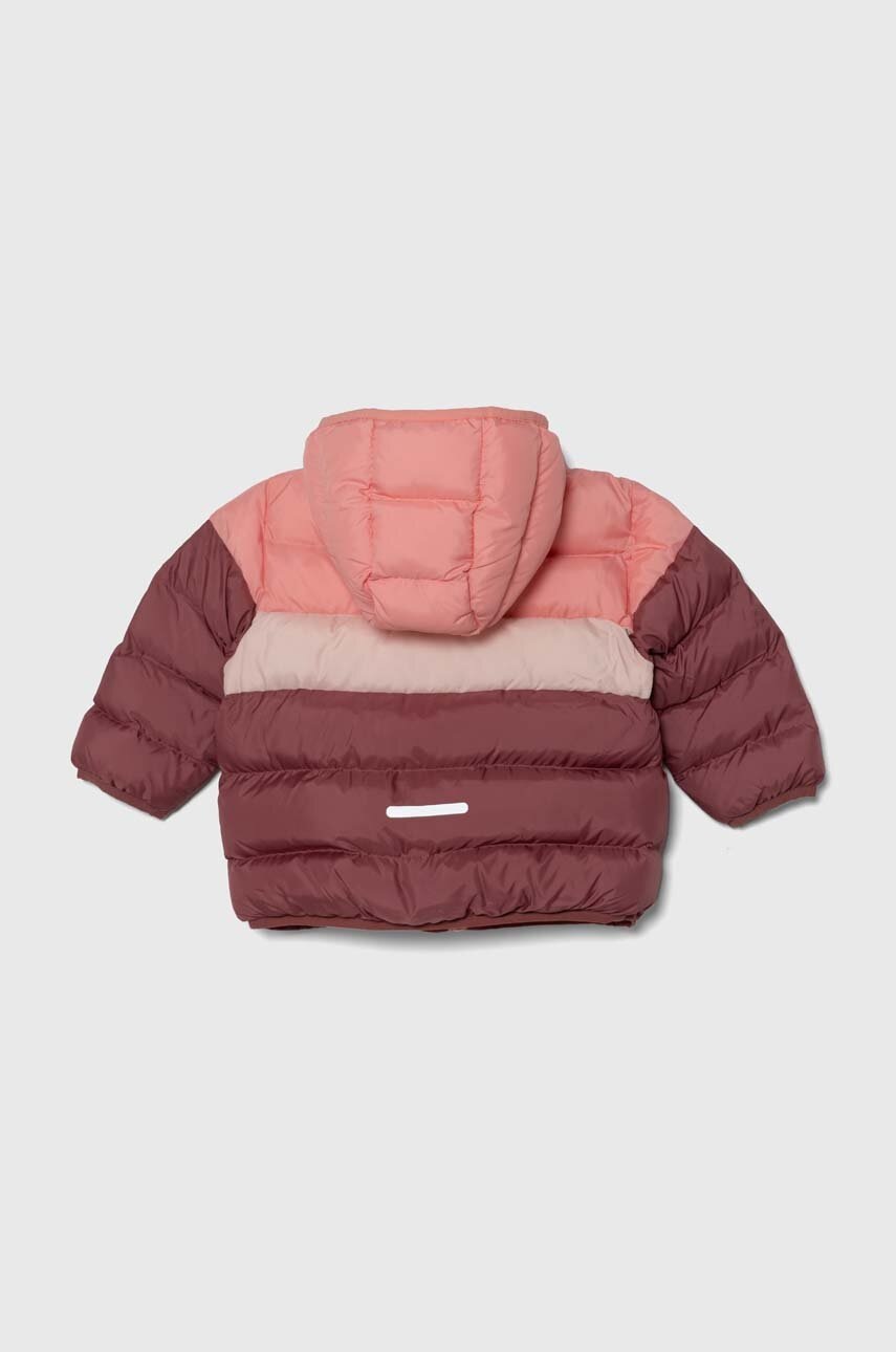 Дитяча куртка adidas I SDKT колір рожевий IX3299