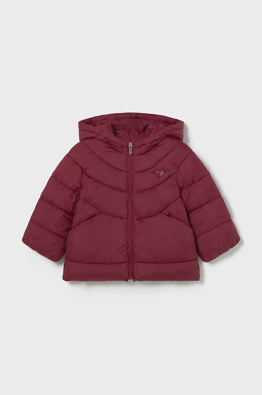 Mayoral geaca bebe culoarea bordo, 2481