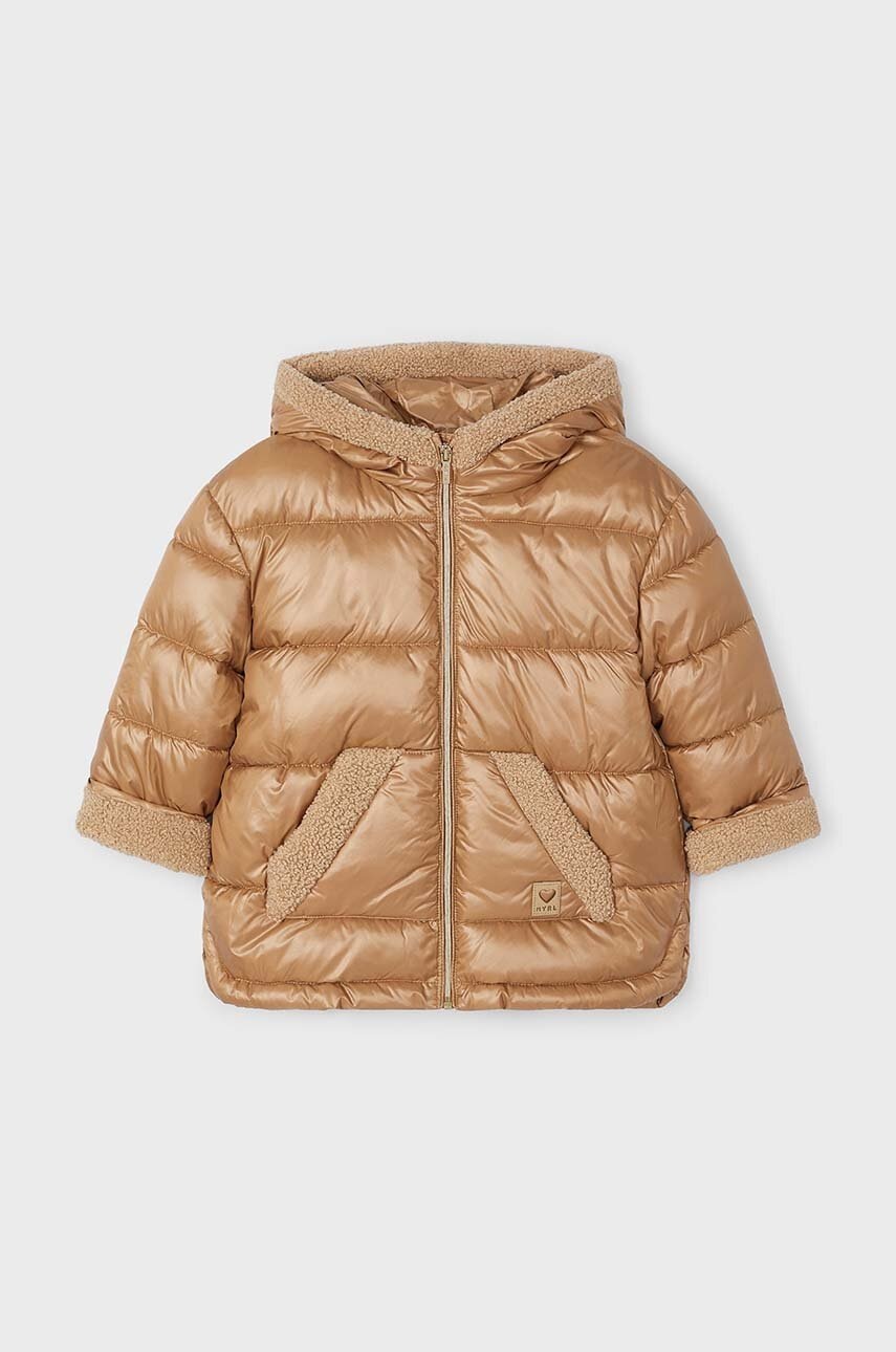 Дитяча куртка Mayoral колір коричневий 4491 в Івано-Франковську Дитяча куртка Mayoral колір коричневий 4491 в Івано-Франковську