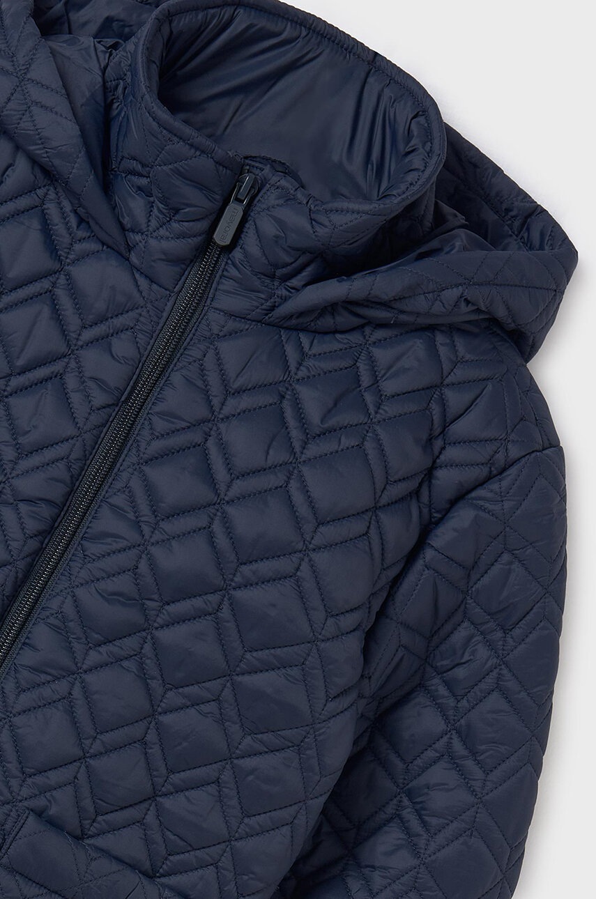 Дитяча куртка Mayoral Kurtka soft колір синій 7482 Дитяча куртка Mayoral Kurtka soft колір синій 7482