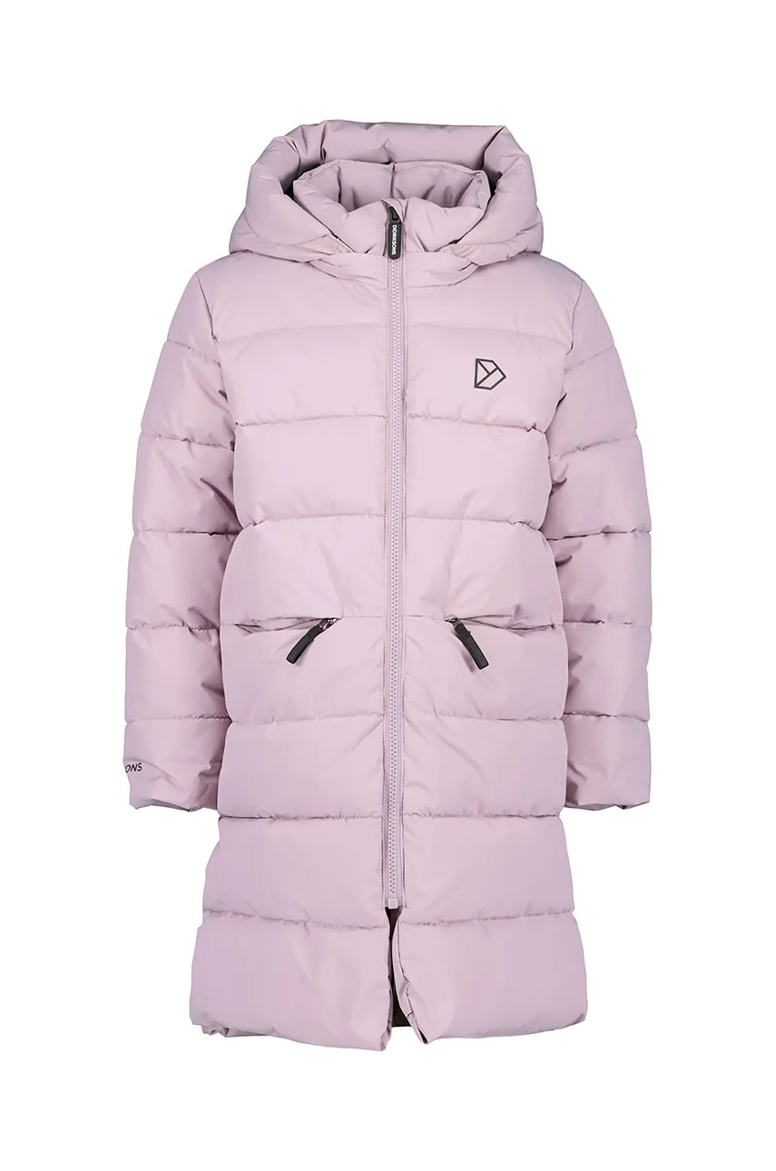 Дитяча куртка Didriksons OLIVIN K PARKA L колір фіолетовий 505495