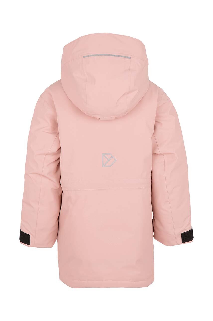 Дитяча парка Didriksons TUNDRAN KIDS PARKAS колір рожевий 505526