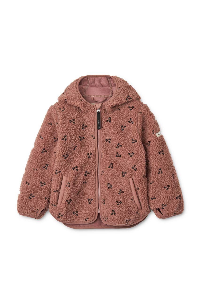 

Детско яке Liewood Mara Pile Jacket в розово LW18920, Розов