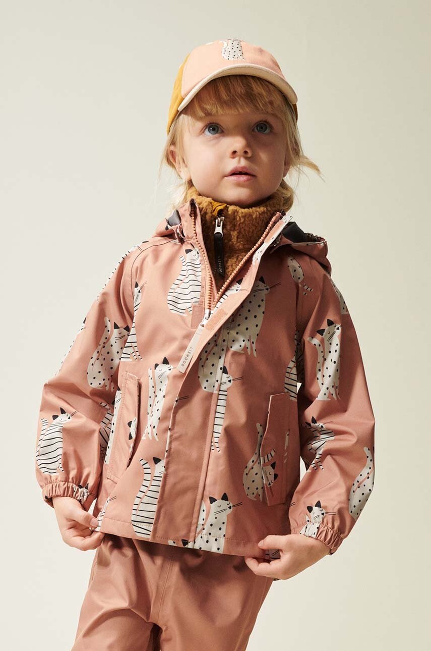 

Детско яке Liewood Pedia Jacket в розово LW19150, Розов