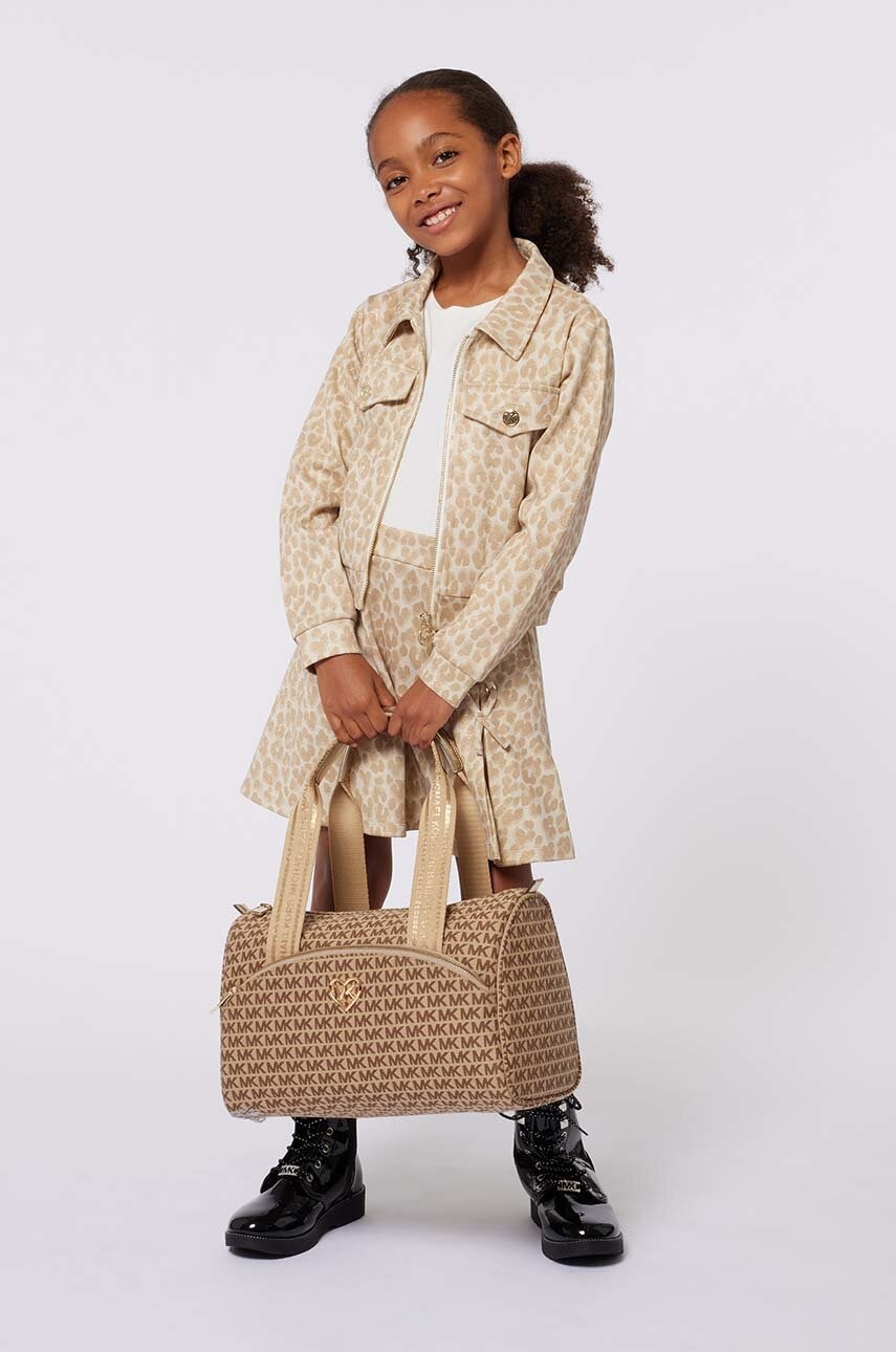 Michael Kors geaca copii culoarea bej, R30161