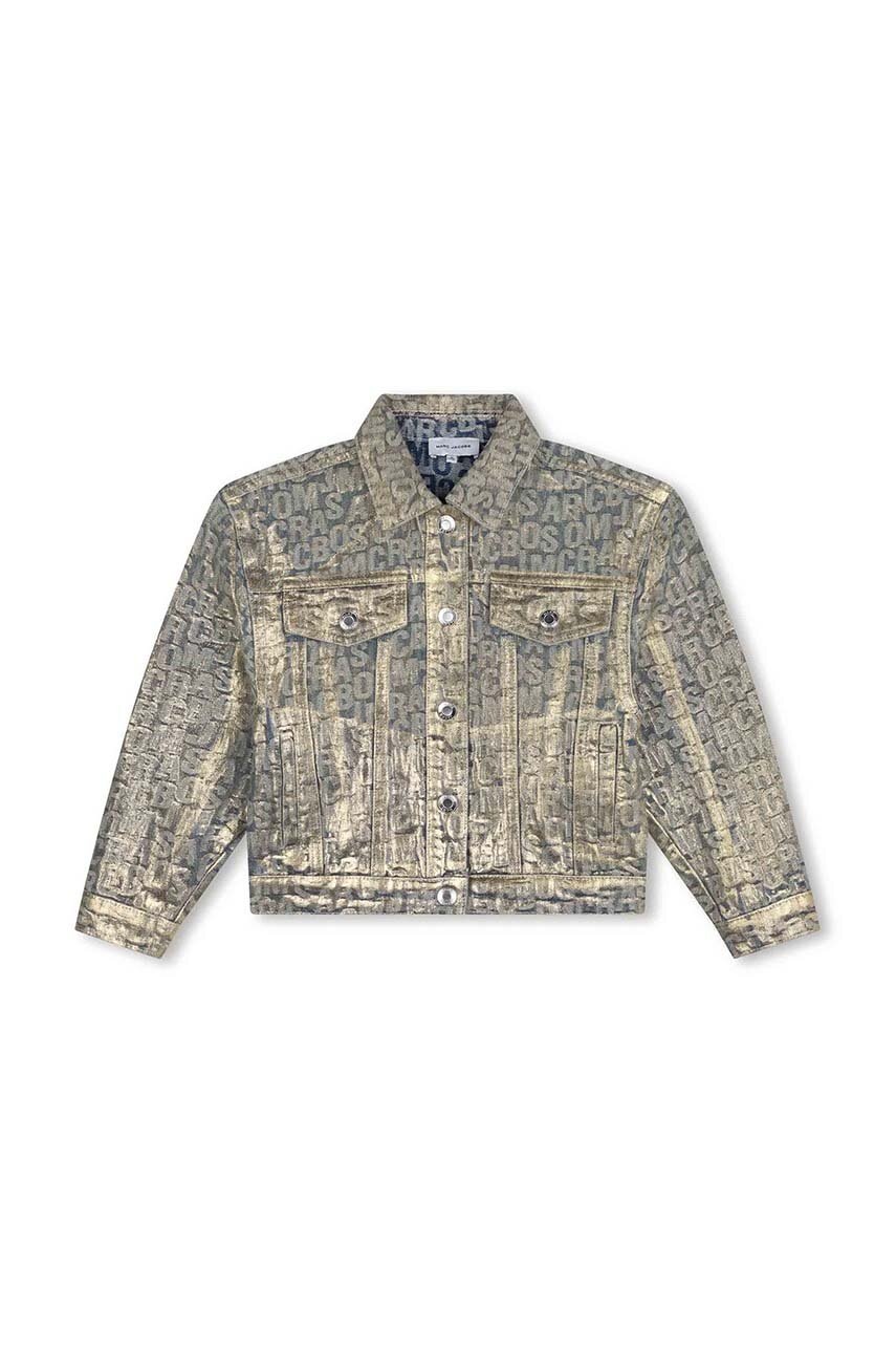 

Детско дънково яке Marc Jacobs в златисто W60302, Злато