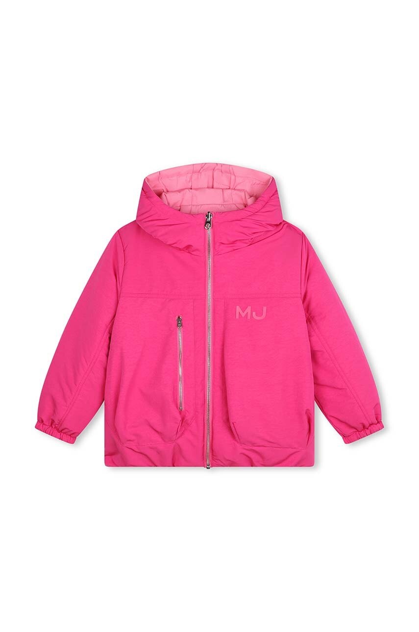 Детская двусторонняя куртка Marc Jacobs цвет розовый W60306.G
