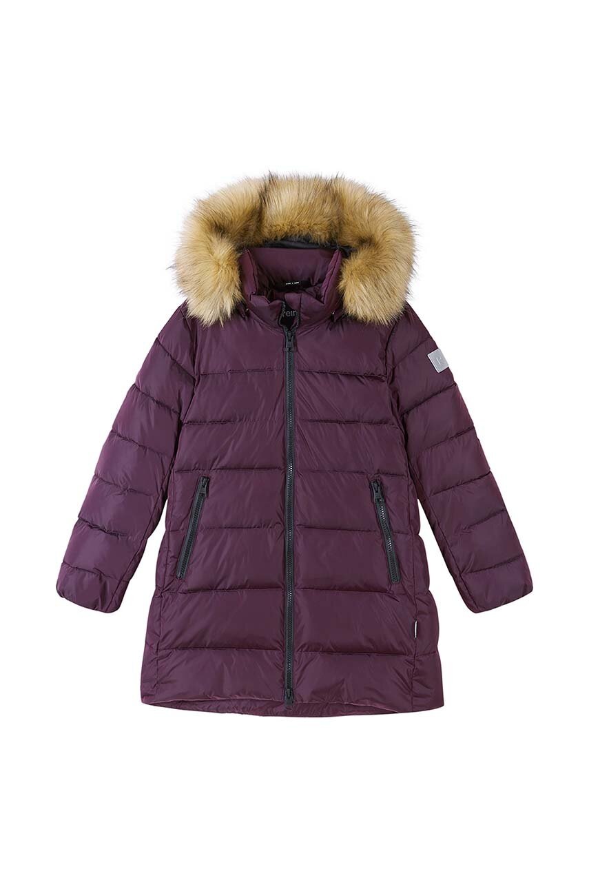 Дитяча куртка Reima Lunta колір бордовий 5100108B Дитяча куртка Reima Lunta колір бордовий 5100108B