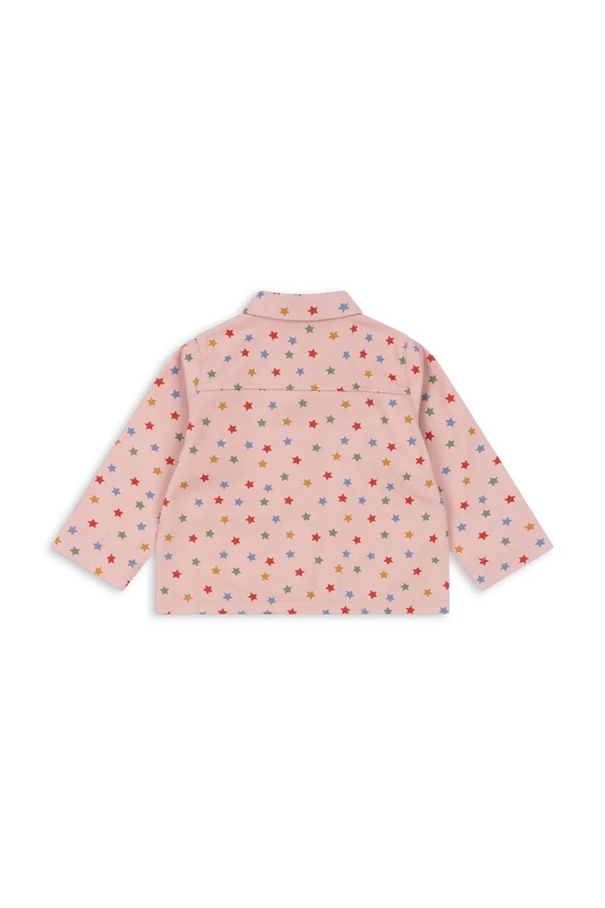 Дитяча куртка Konges Sløjd FEN JACKET GOTS колір рожевий KS101976
