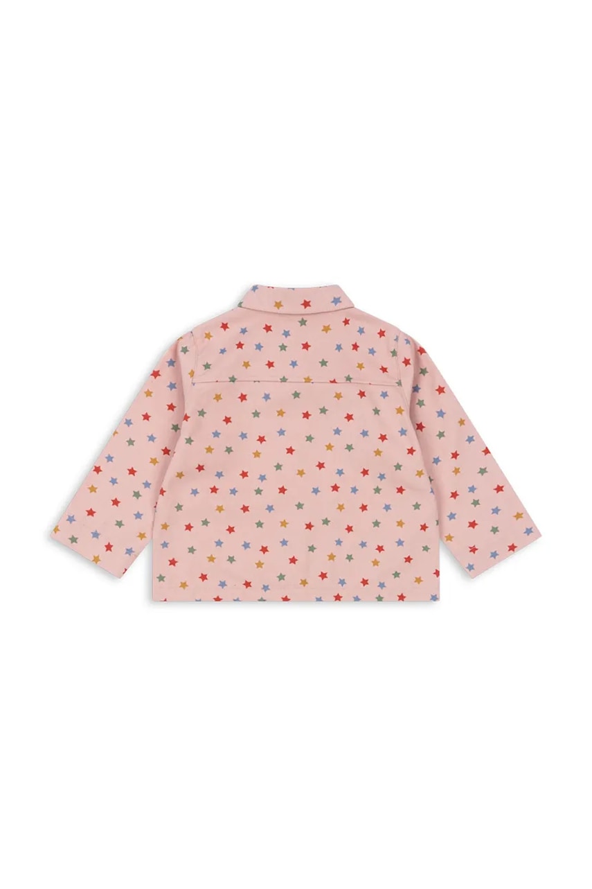 Детская куртка Konges Sløjd FEN JACKET GOTS цвет розовый KS101976 Детская куртка Konges Sløjd FEN JACKET GOTS цвет розовый KS101976