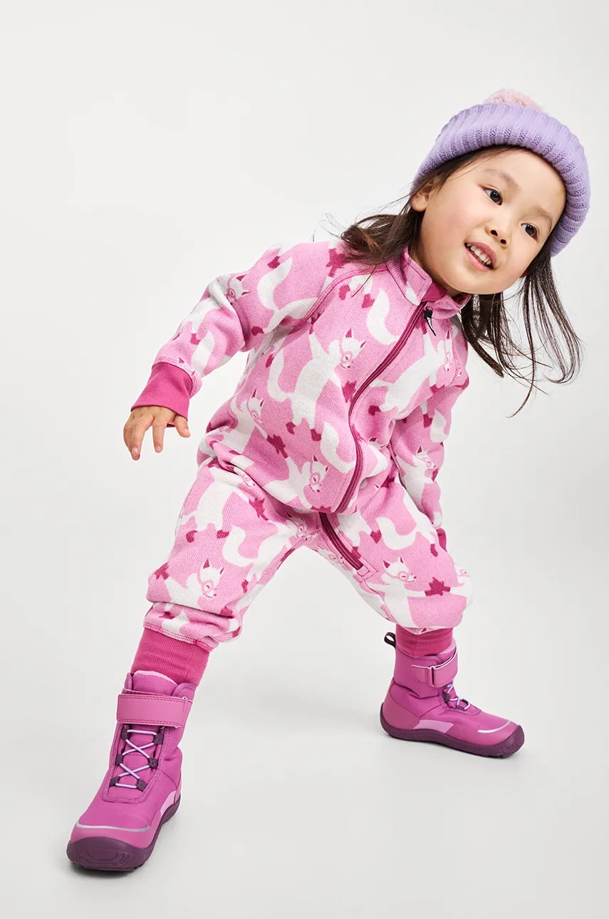 Reima combinezon bebe Myytti culoarea roz, 5200042A