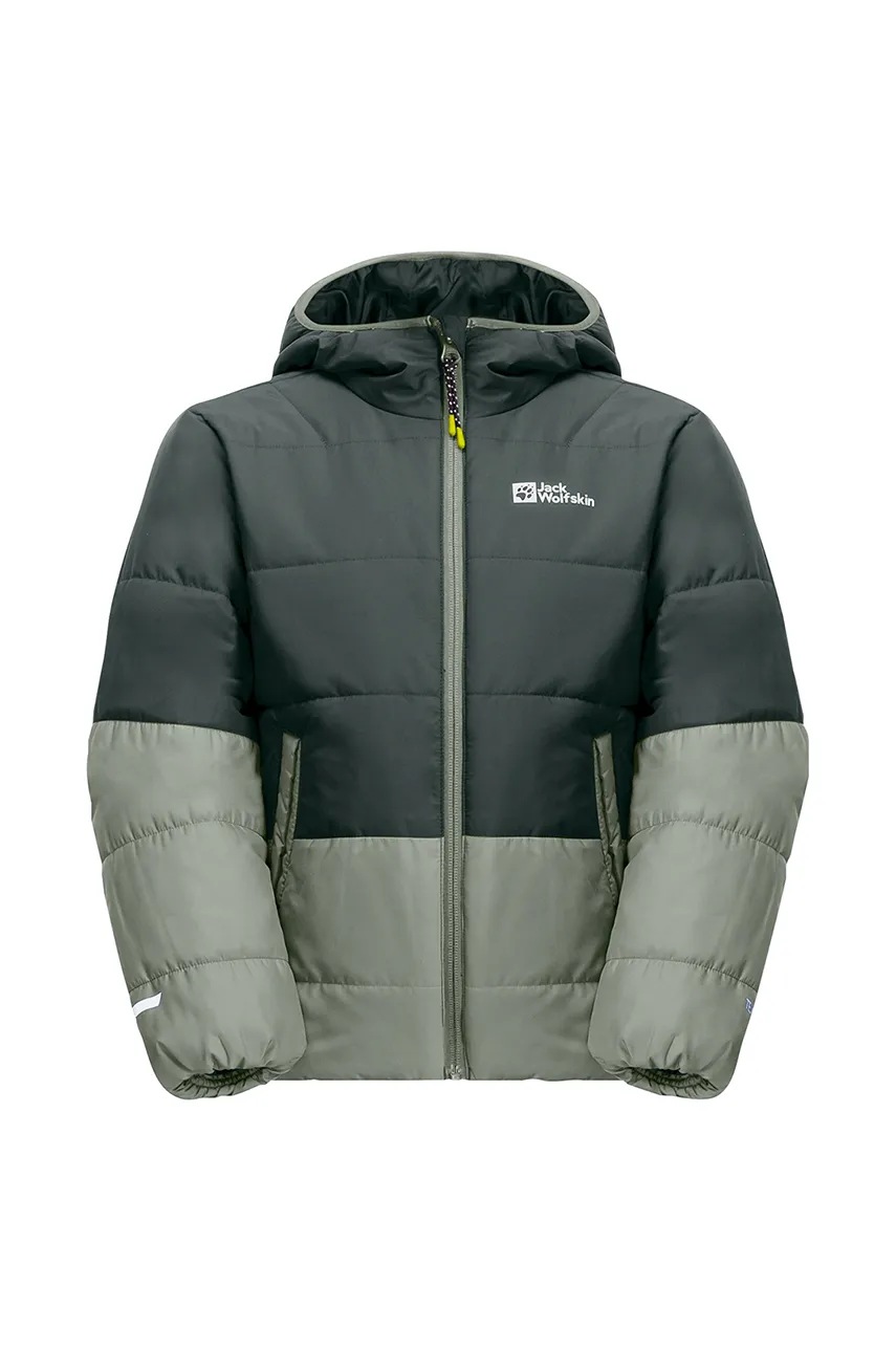 Детская зимняя куртка Jack Wolfskin цвет зелёный 1610131