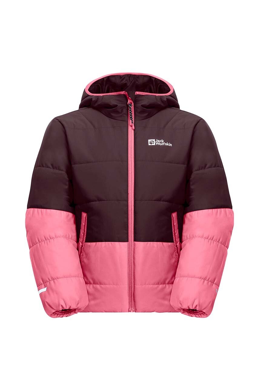 Детская зимняя куртка Jack Wolfskin цвет розовый 1610131