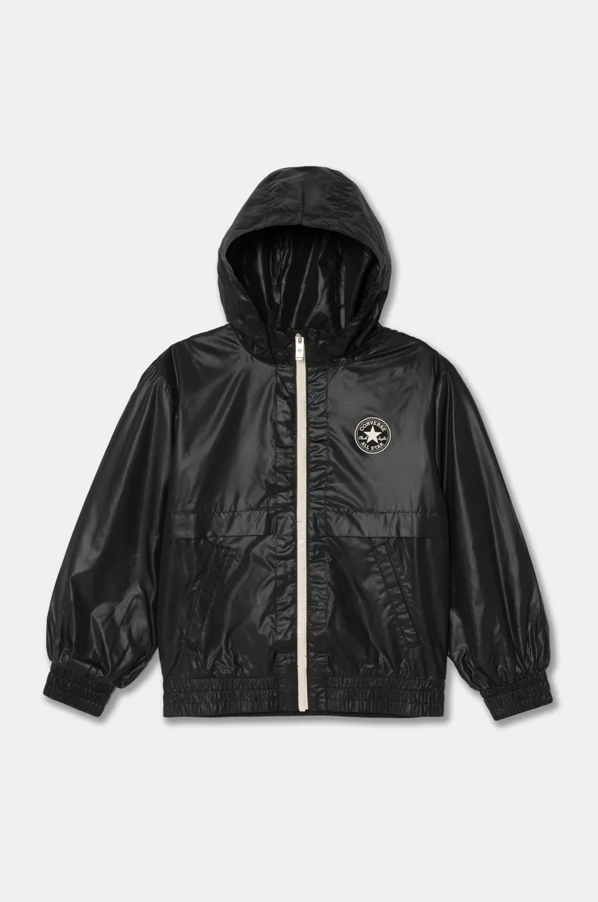 Converse geaca copii culoarea negru, 4CF930