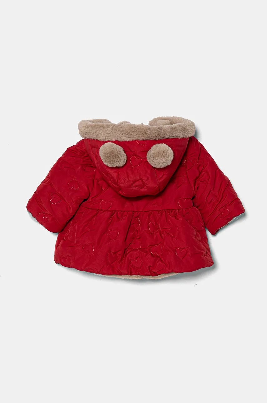 Двостороння дитяча куртка Mayoral Newborn колір червоний 2454