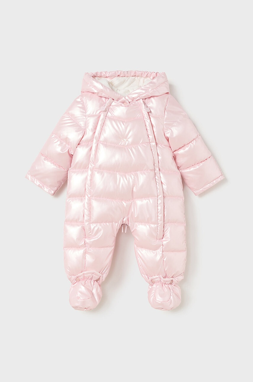 

Бебешки гащеризон Mayoral Newborn в розово 2607, Розов