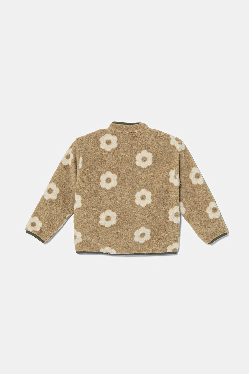 Дитяча куртка Lacoste колір бежевий BJ2541