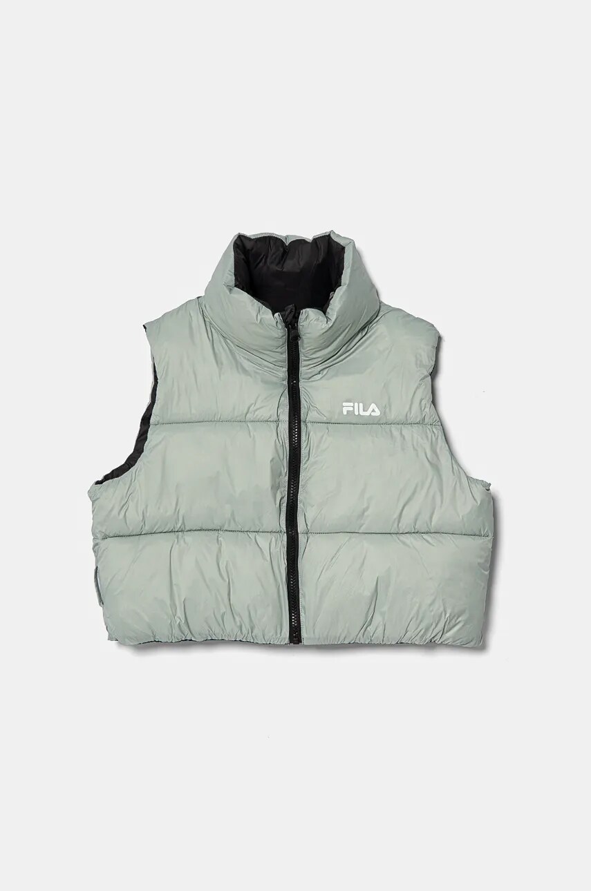 Fila vesta cu doua fete pentru copii LOCKSTEDT culoarea negru, FAT0595
