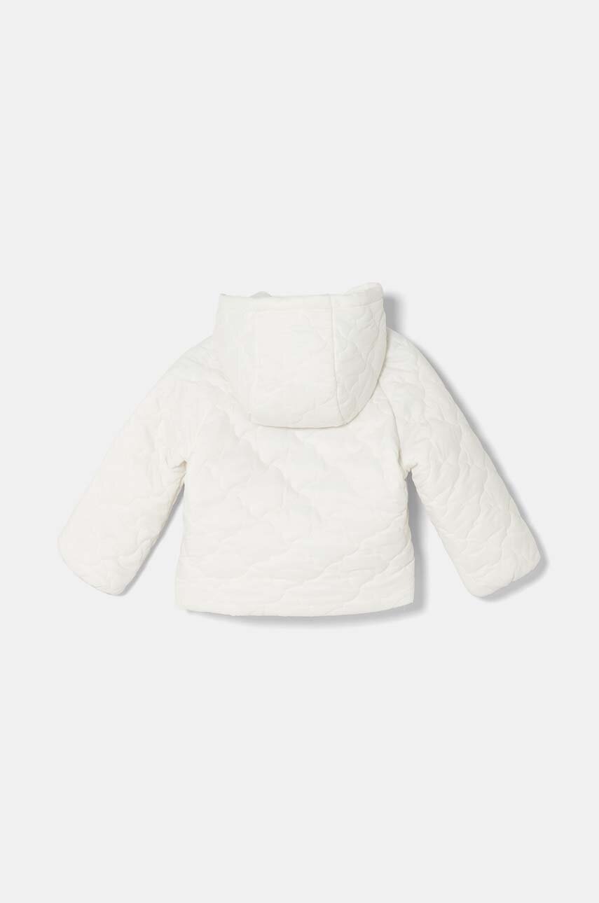 Дитяча куртка United Colors of Benetton колір білий 2MJAGN031