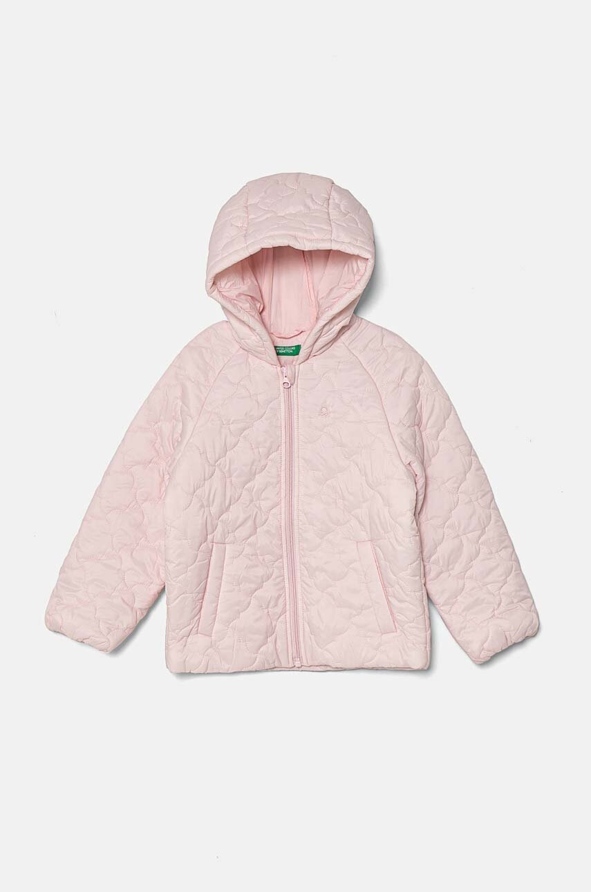 

Детско яке United Colors of Benetton в розово 2MJAGN031, Розов