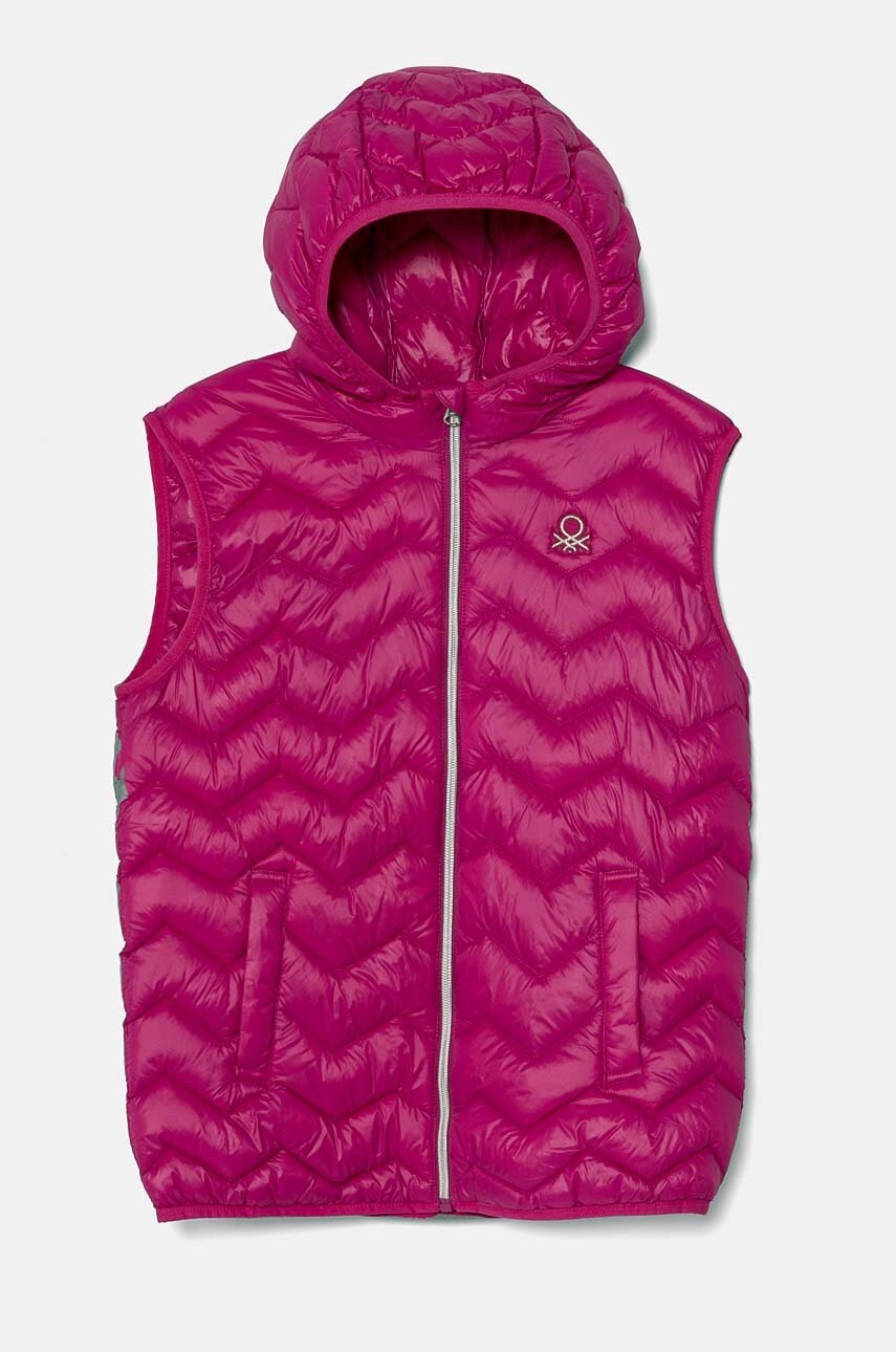 

Елек United Colors of Benetton в розово 21INCJ00Q, Розов