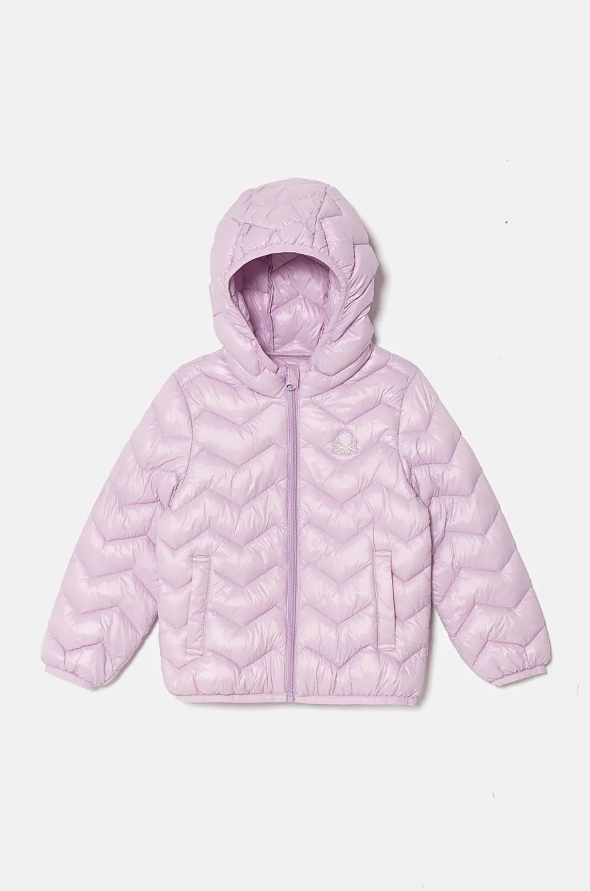 

Детско яке United Colors of Benetton в лилаво 21INGN02Z, Виолетов